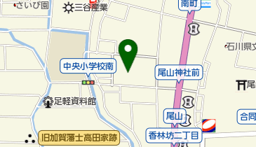金沢市文化ホールの地図画像