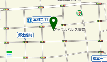 アップルパレス青森の地図画像