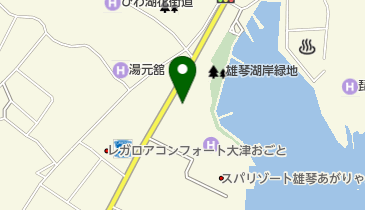 びわこ緑水亭の地図画像