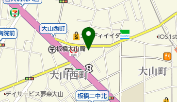 ビッグウェーブ大山店の地図画像