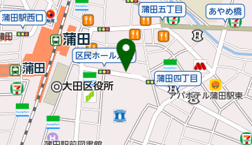 カプセルイン蒲田の地図画像