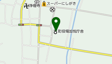 与謝野町役場 加悦庁舎の地図画像