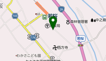 若桜町観光協会の地図画像