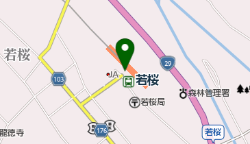 若桜鉄道 若桜駅(1)の地図画像