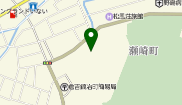 九曜星占盤の満正寺の地図画像