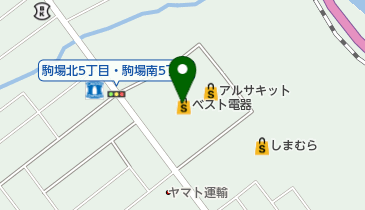ベスト電器 網走店の地図画像