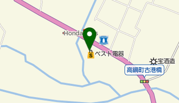 ベスト電器 高鍋店の地図画像