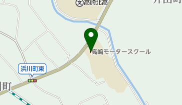 高崎モータースクールの地図画像