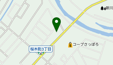 ともかなカフェ&レストランの地図画像