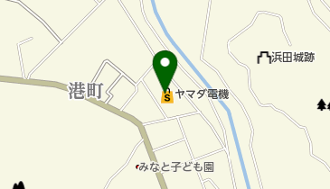 ベスト電器 浜田店の地図画像