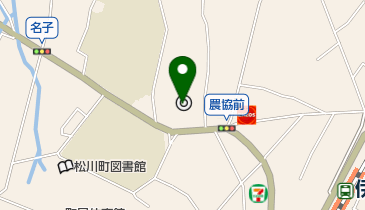 松川町役場 1F ロビー の地図画像