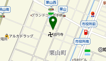 料亭 川飛の地図画像