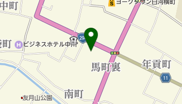 荻原屋旅館の地図画像