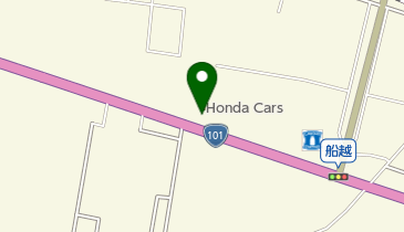 HondaCars男鹿の地図画像
