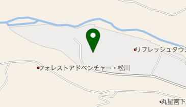 信州まつかわ温泉 清流苑 1Fロビーの地図画像