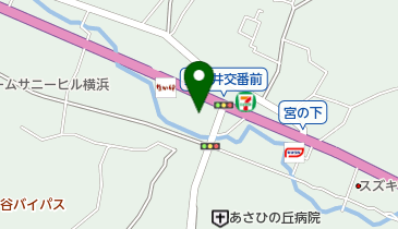 三益球殿 上川井店の地図画像