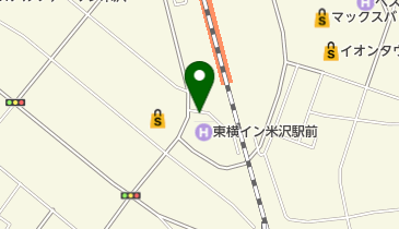 東横イン米沢駅前の地図画像