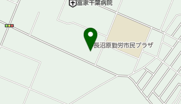 長沼原勤労市民プラザの地図画像