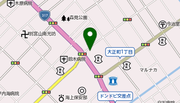 今治プラザホテル レストランぺぺの地図画像