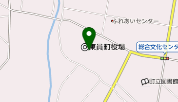 東員町役場ロビーの地図画像