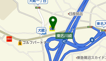 パチンコ 吉兆東名川崎店の地図画像