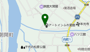 飛騨古川さくら物産館の地図画像