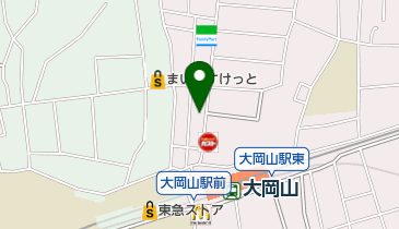 珈琲館大岡山店の地図画像