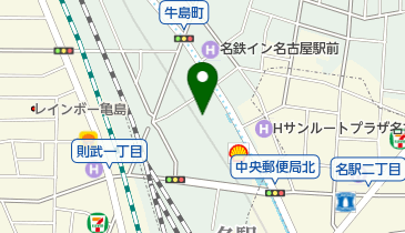 コメダ珈琲 ルーセントタワー店の地図画像