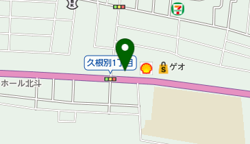 炭火焼肉 亜里蘭の地図画像