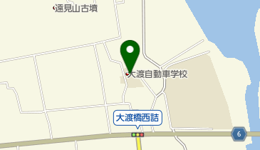 大渡自動車学校の地図画像