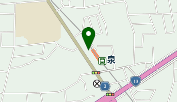 大谷生花 泉店の地図画像