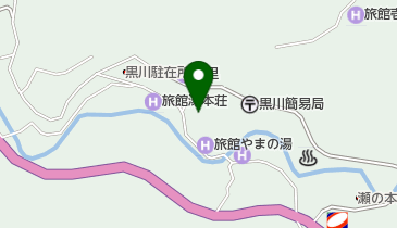 黒川温泉 旅館南城苑の地図画像