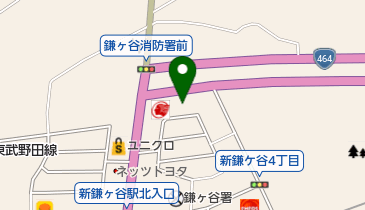 ピーシーデポスマートライフ 鎌ヶ谷店の地図画像