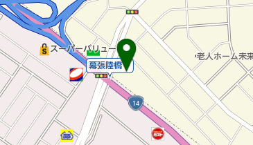 ピーシーデポスマートライフ 幕張インター店の地図画像