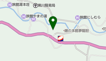 旅館わかばの地図画像