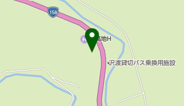 上高地ホテルの地図画像