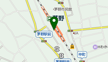 茅野・産業振興プラザの地図画像