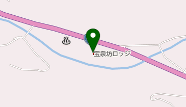 宝泉坊ロッジの地図画像