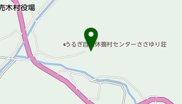 うるぎ自然休養村センターささゆり荘の地図画像