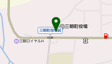 三朝町立みささ図書館の地図画像