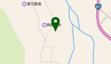 奥飛騨の宿 故郷の地図画像