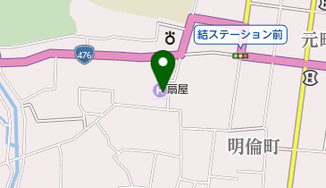 越前大野の宿 扇屋旅館の地図画像