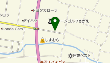 そば処ひふみの地図画像