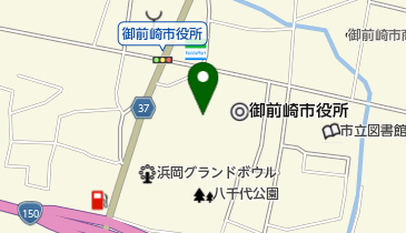 御前崎市役所の地図画像