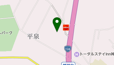 神栖市平泉コミュニティセンターの地図画像