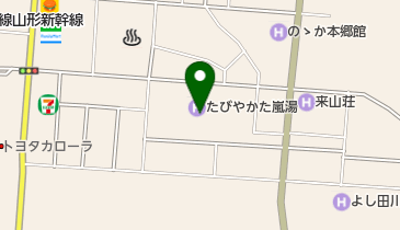 たびやかた嵐湯の地図画像