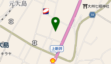 上新井コミュニティーセンターの地図画像