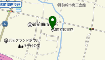 御前崎市立図書館 アスパルの地図画像