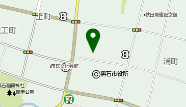 黒石商工会議所の地図画像