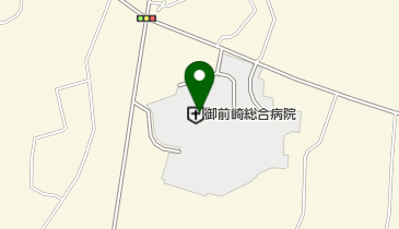 市立御前崎総合病院の地図画像